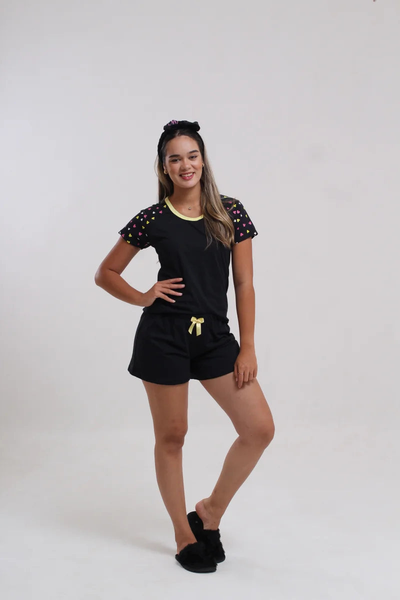 Short dolll manga curta black