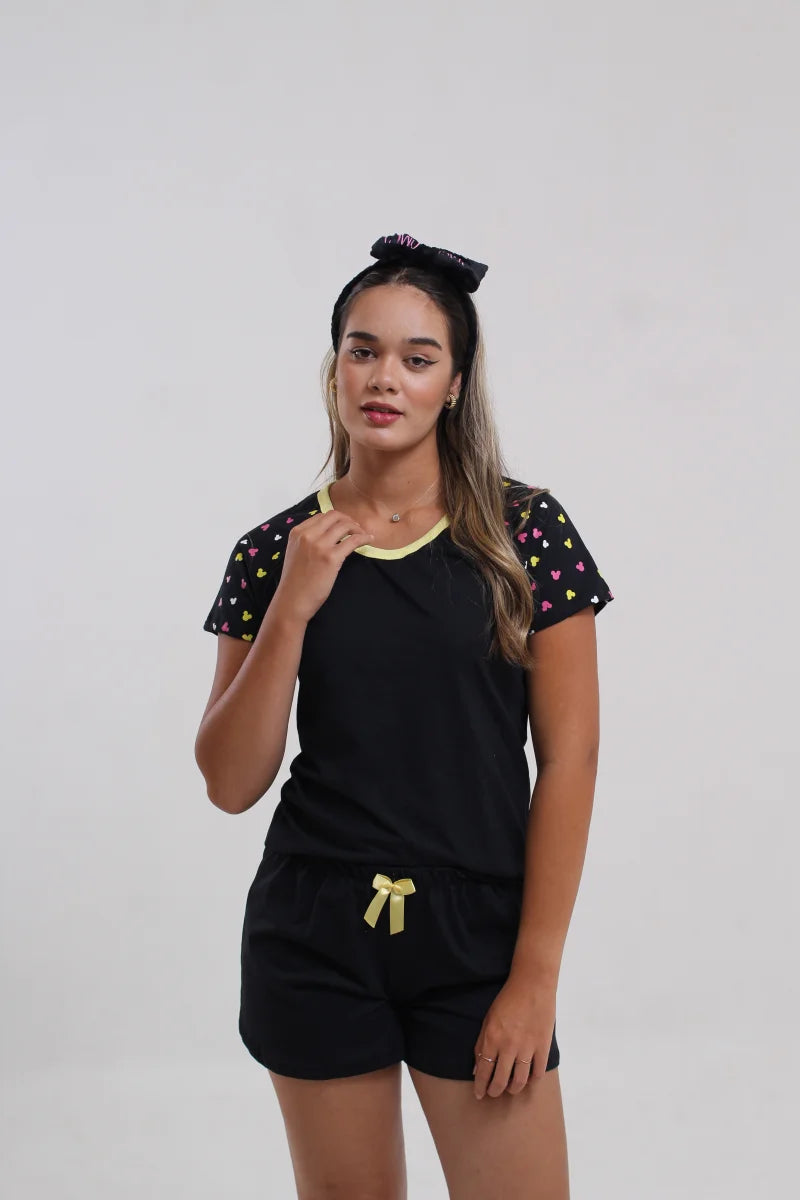 Short dolll manga curta black