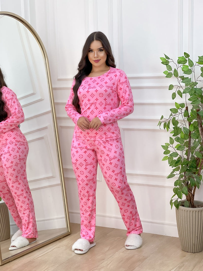 Pijama Barbie Longo